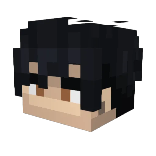 ItsMeArgo Minecraft avatar head, 3D render