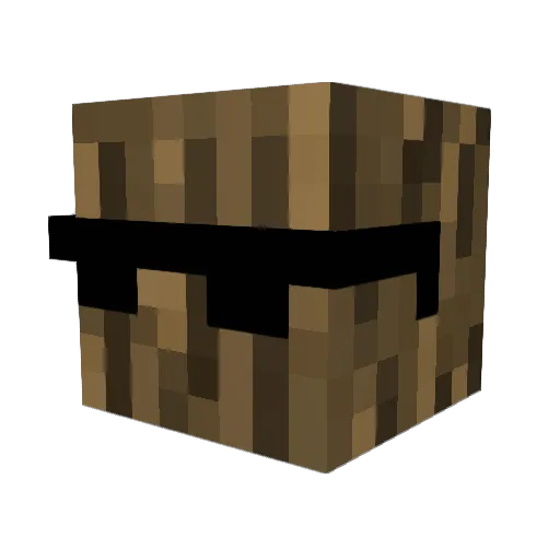 ItsMeEdward Minecraft avatar head, 3D render