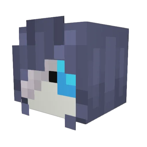 ItsMeMango64 Minecraft avatar head, 3D render