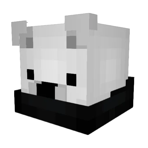 ItsMePiskotAgain Minecraft avatar head, 3D render