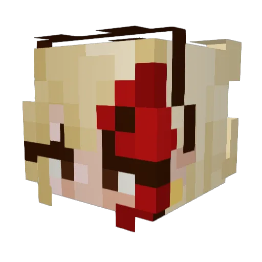 ItsMeSpooky Minecraft avatar head, 3D render