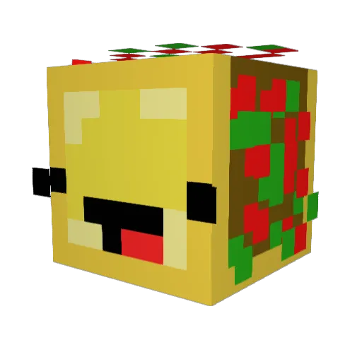 ItsMeYes Minecraft avatar head, 3D render