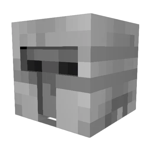 ItsMeilo Minecraft avatar head, 3D render