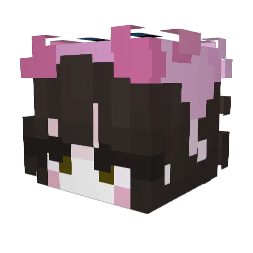 ItsMichxx Minecraft avatar head, 3D render