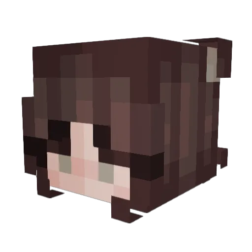 ItsMills113 Minecraft avatar head, 3D render