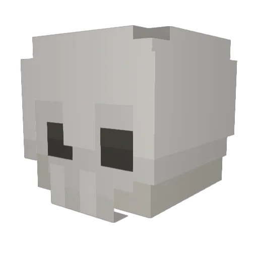 ItsMitchhh Minecraft avatar head, 3D render