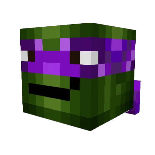 ItsMr_Fluffy Minecraft avatar head, 3D render