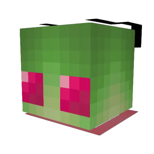 ItsMyJourney Minecraft avatar head, 3D render