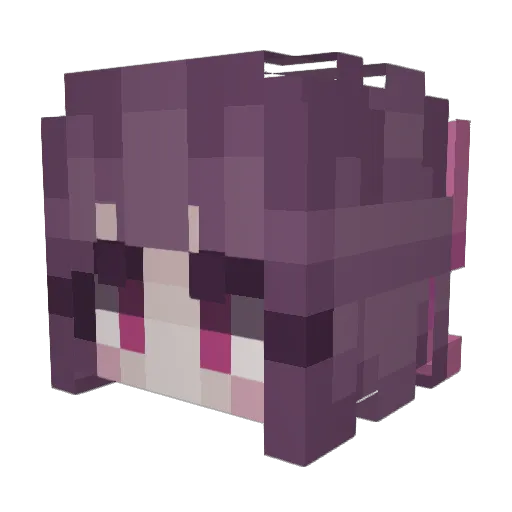 ItsMyrano Minecraft avatar head, 3D render