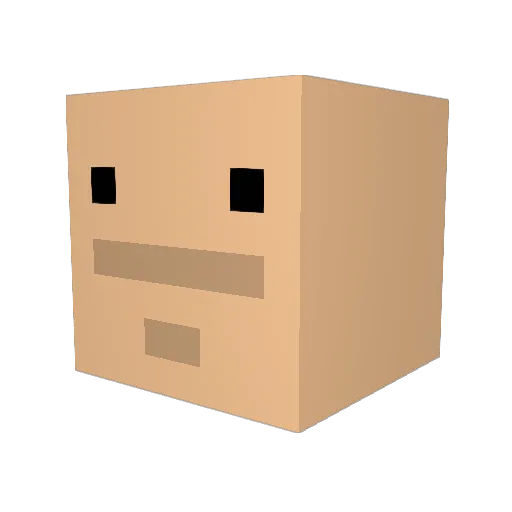 ItsMysticDeer Minecraft avatar head, 3D render