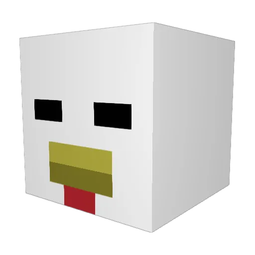 ItsN0ic3LOL Minecraft avatar head, 3D render