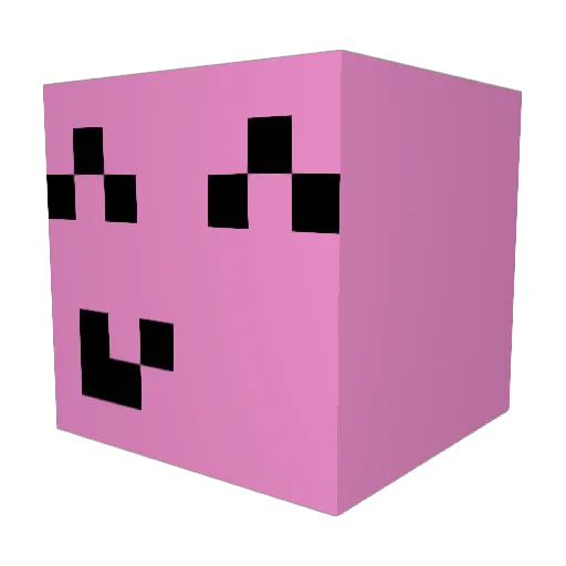 ItsNomade Minecraft avatar head, 3D render