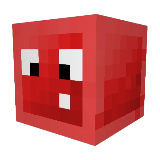 ItsNotAJoke Minecraft avatar head, 3D render
