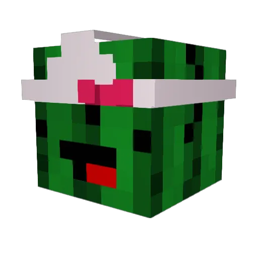 ItsNotArC Minecraft avatar head, 3D render
