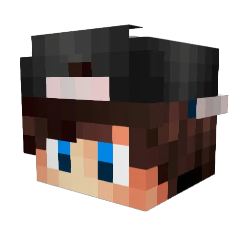 ItsOnlyJoseph Minecraft avatar head, 3D render