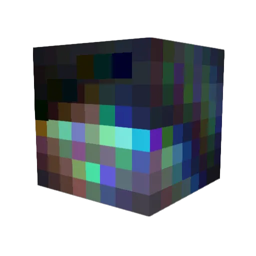 ItsOokami Minecraft avatar head, 3D render