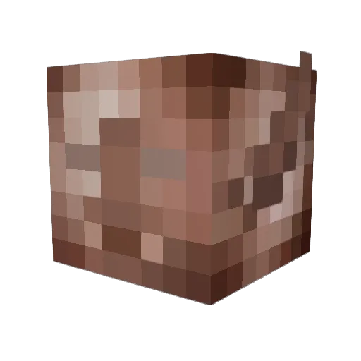 ItsPauk Minecraft avatar head, 3D render