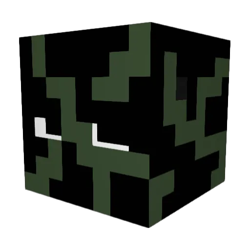 ItsPhaas Minecraft avatar head, 3D render