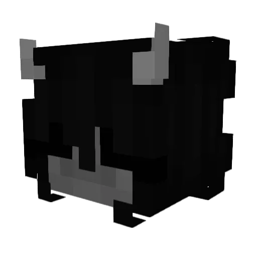 ItsPrincessBean Minecraft avatar head, 3D render