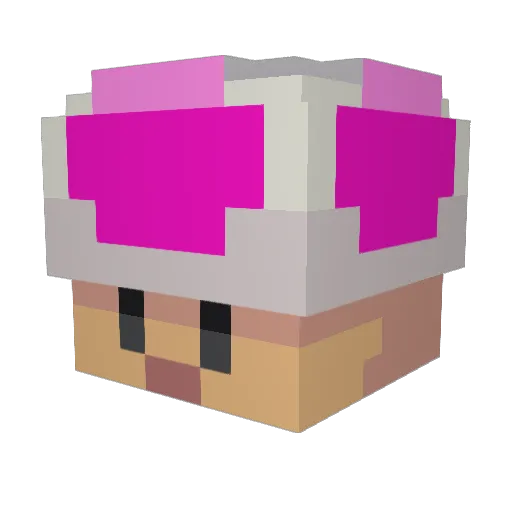 ItsPuppyCraft Minecraft avatar head, 3D render