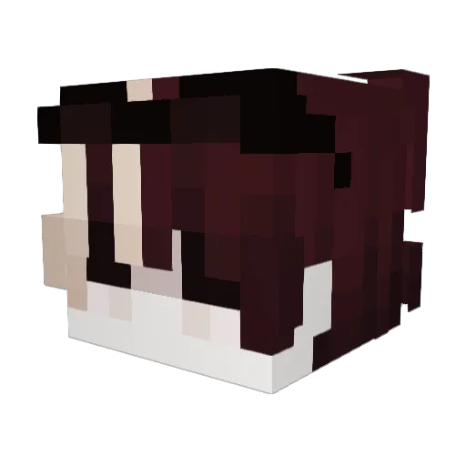 ItsRXK Minecraft avatar head, 3D render