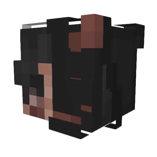 ItsRealSebuzz Minecraft avatar head, 3D render