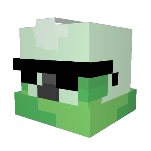 ItsRealShadow Minecraft avatar head, 3D render