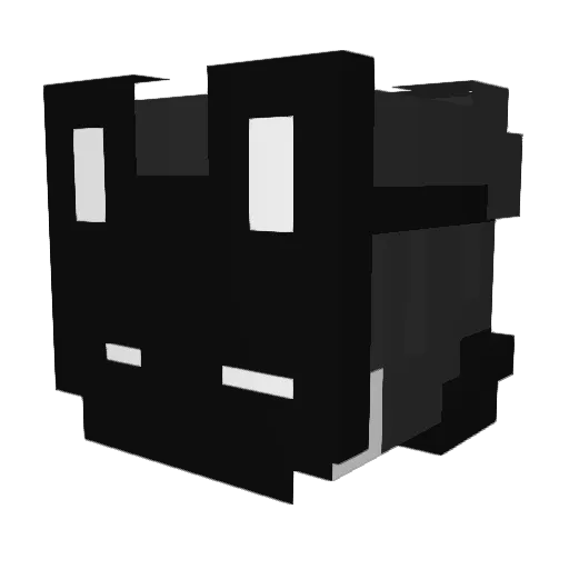ItsSady Minecraft avatar head, 3D render