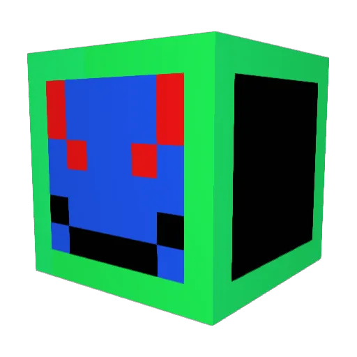 ItsSasinator Minecraft avatar head, 3D render
