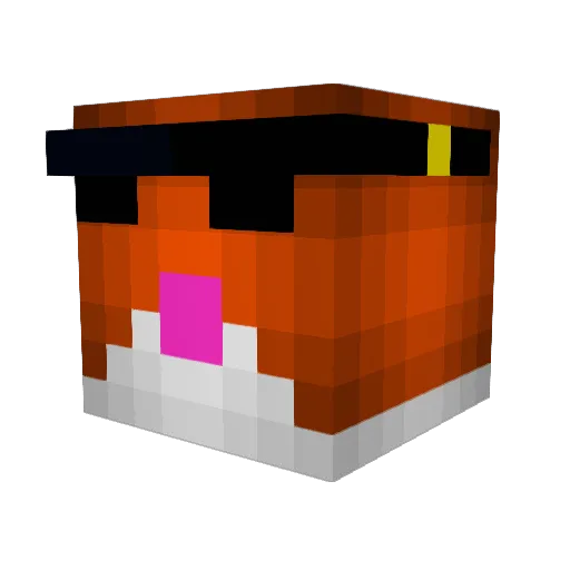 ItsSayRo Minecraft avatar head, 3D render