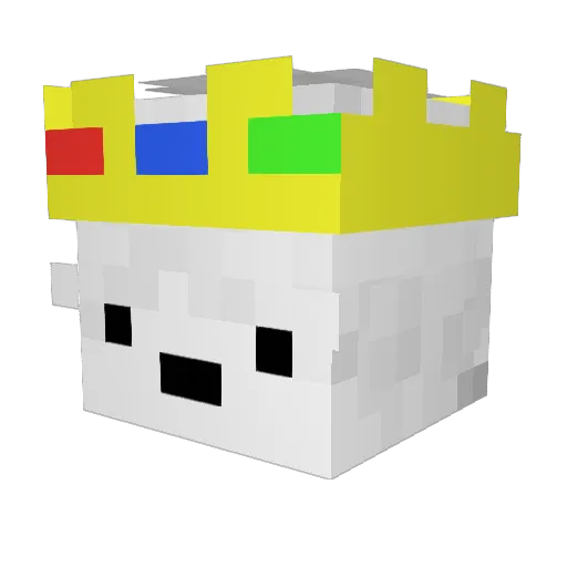 ItsSebro Minecraft avatar head, 3D render