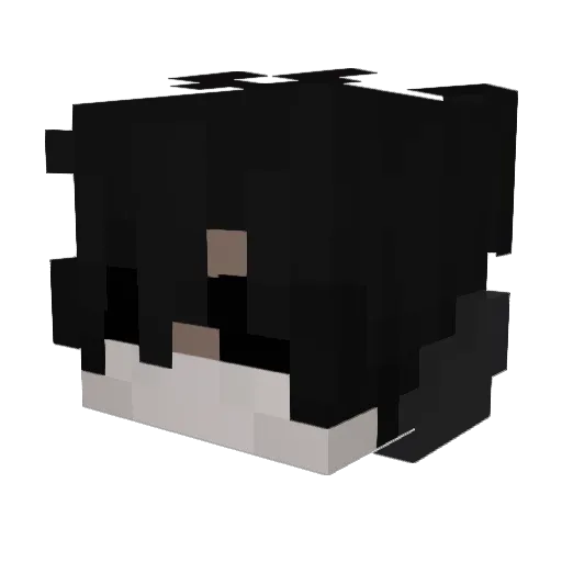 ItsSedu Minecraft avatar head, 3D render