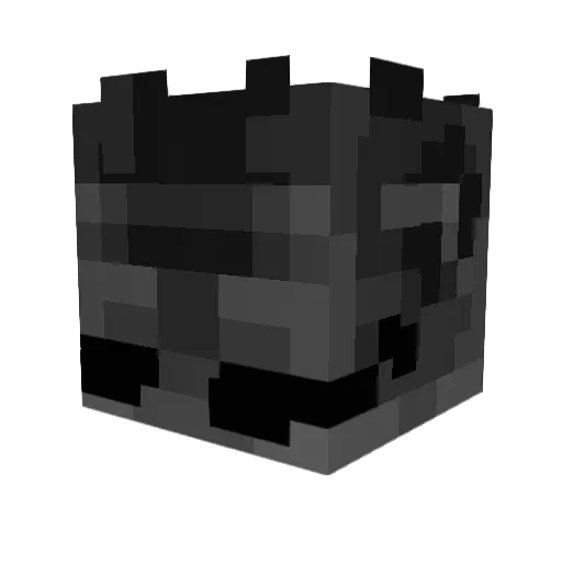 ItsShieldMain Minecraft avatar head, 3D render