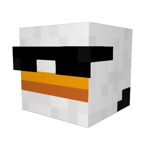 ItsShimmy1 Minecraft avatar head, 3D render