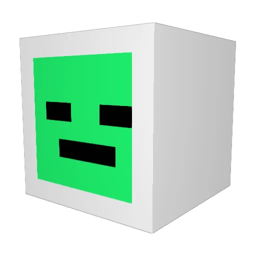 ItsSkully Minecraft avatar head, 3D render