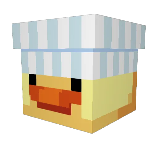 ItsSmarlooo Minecraft avatar head, 3D render