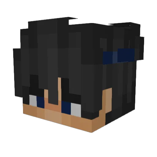 ItsSmmr Minecraft avatar head, 3D render