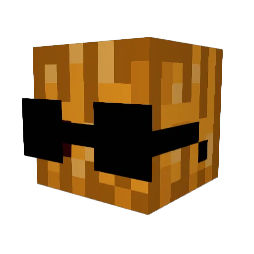 ItsSmo Minecraft avatar head, 3D render