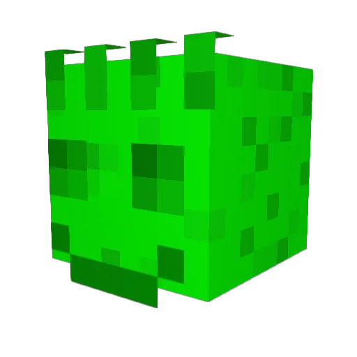 ItsSourPatch Minecraft avatar head, 3D render