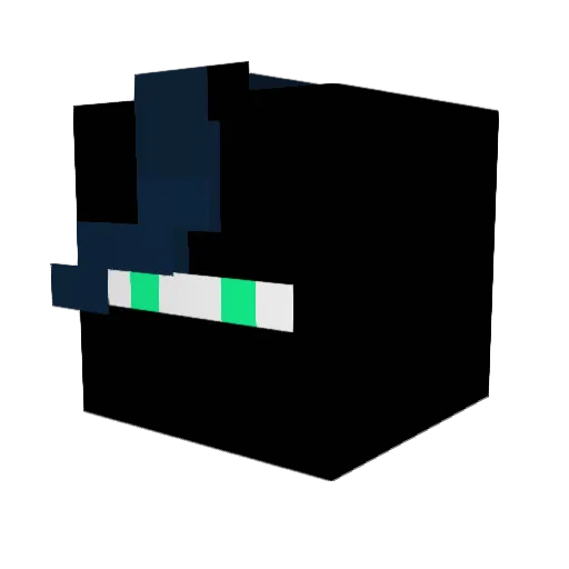 ItsSpherical Minecraft avatar head, 3D render