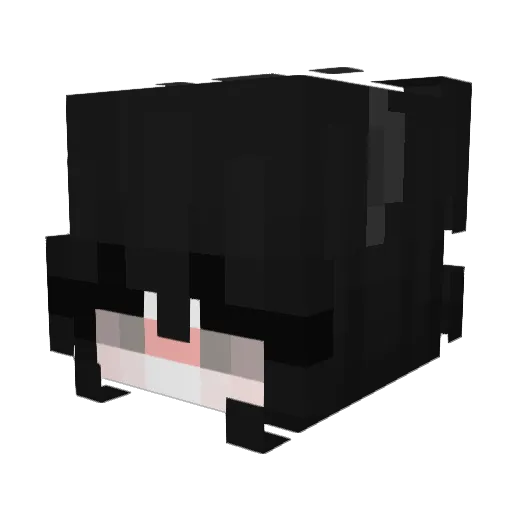 ItsSweeby Minecraft avatar head, 3D render