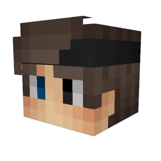 ItsSwing_ Minecraft avatar head, 3D render