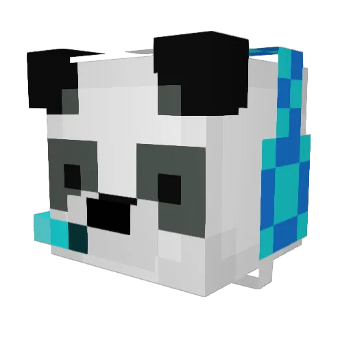 ItsTetesept Minecraft avatar head, 3D render