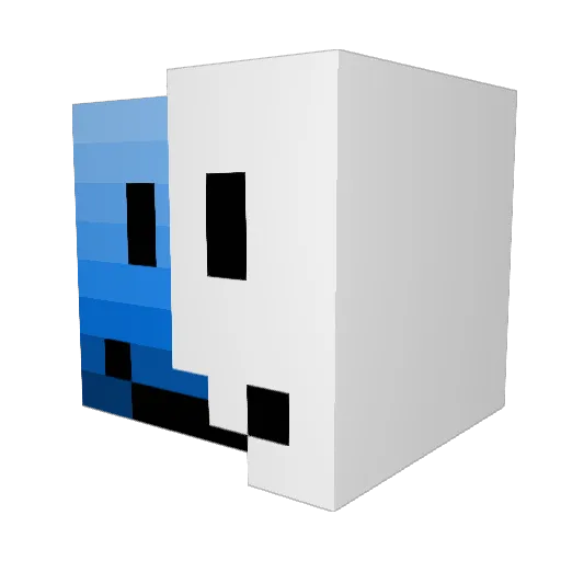 ItsTheFun99 Minecraft avatar head, 3D render