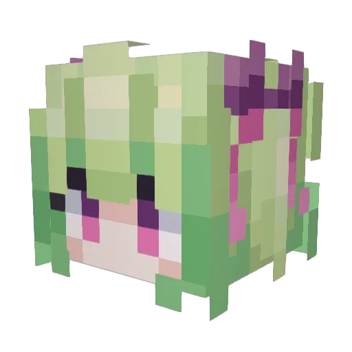 ItsTheTake Minecraft avatar head, 3D render