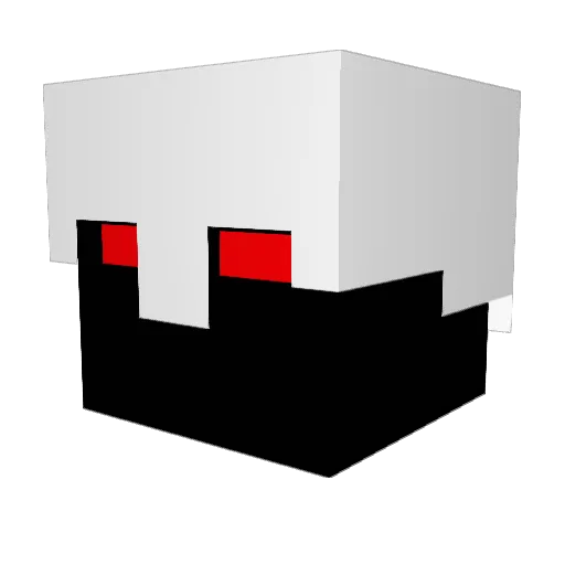 ItsTombs Minecraft avatar head, 3D render