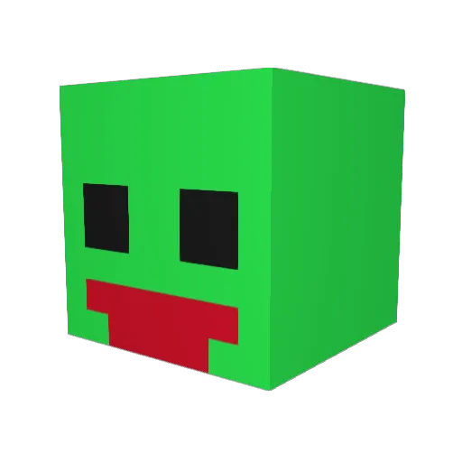 ItsTucker15 Minecraft avatar head, 3D render