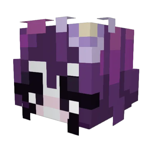 ItsVeyden Minecraft avatar head, 3D render