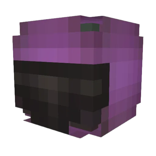 ItsVornix Minecraft avatar head, 3D render