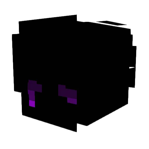 ItsWazza Minecraft avatar head, 3D render